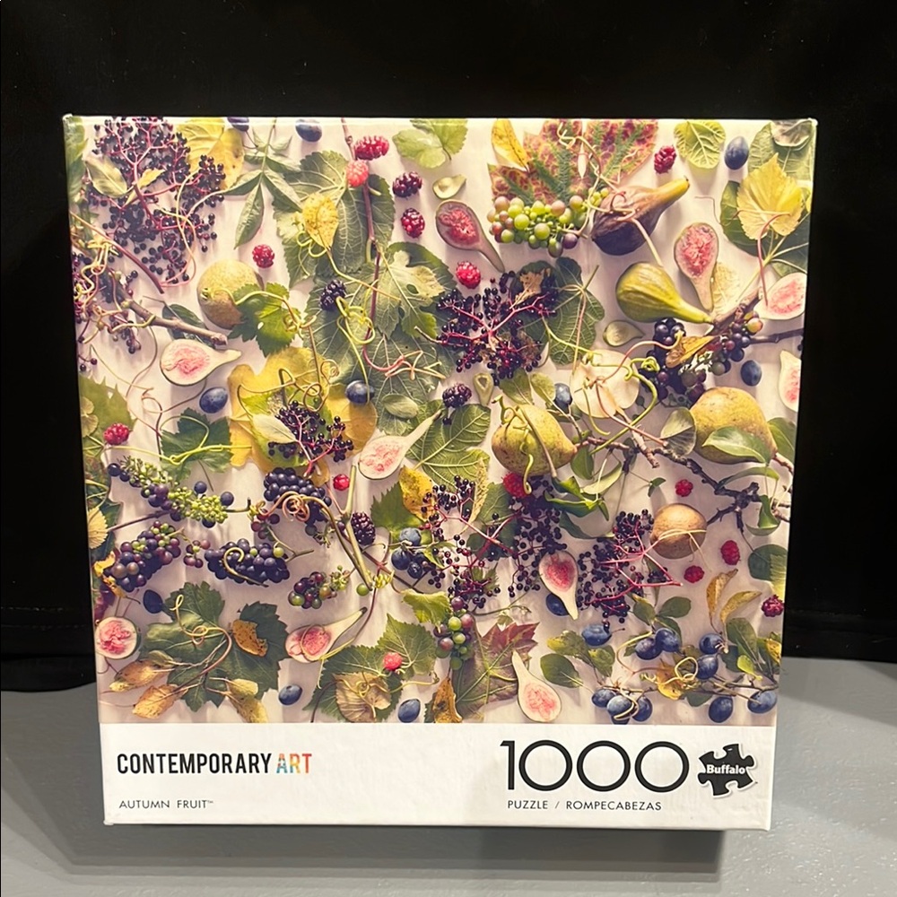 Buffalo Games 1000 Piece Puzzle Autumn Fruit contemporary art SALE🔴3/$25!